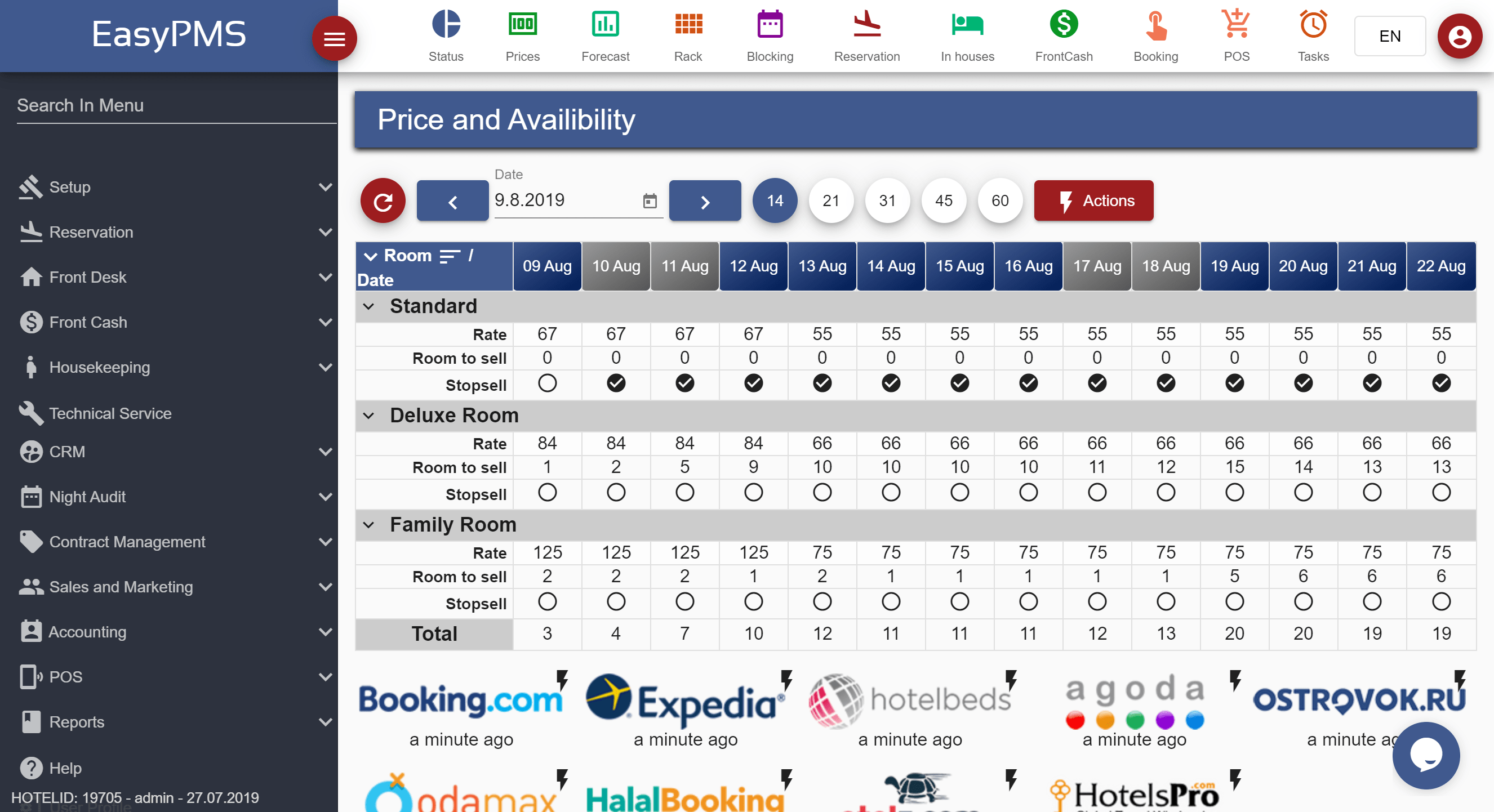 easypms channel manager Price and Availibility